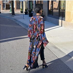 Zara flora kimono